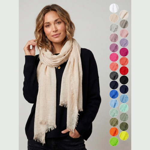 Farben xxl schal fransen - xxl,