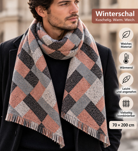 Xxl winterschal oversize schal - winterschal,