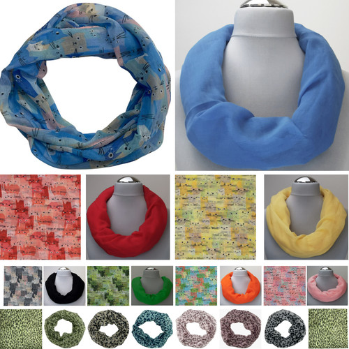 Damen loop seide leicht - loop, 20%