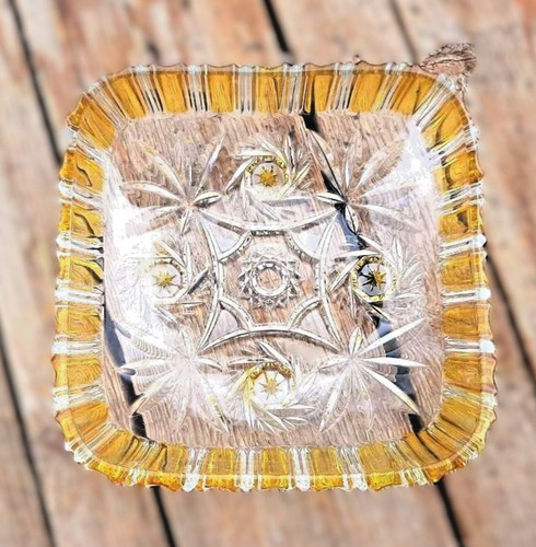 Vintage walther glas schale - vintage,
