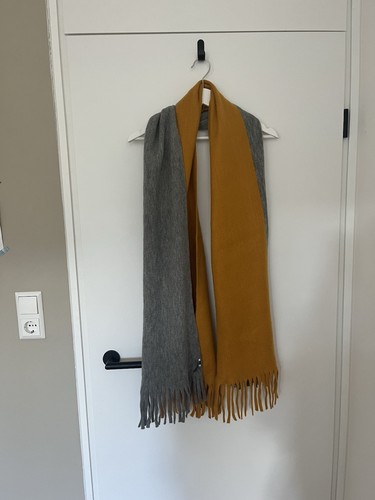 Xxl schal bicolor grau - xxl, /