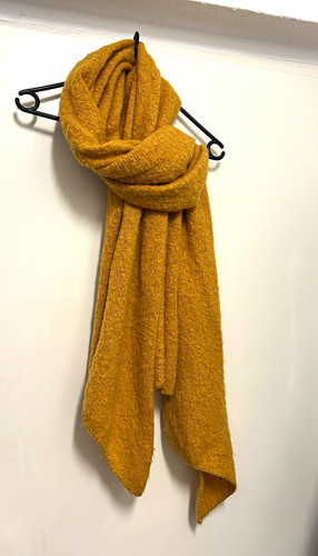 Damen schal strick gelb - damen,