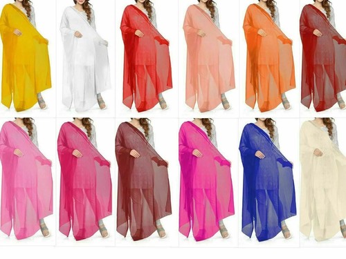 Dupatta chiffon stola - stola, schal