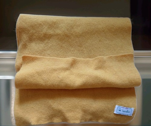 Schal gelb 160 x 22 - ,