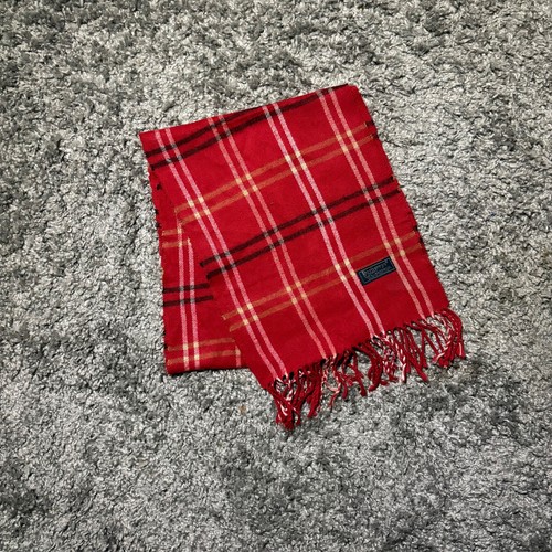 Burberrys schal karo rot - schal,
