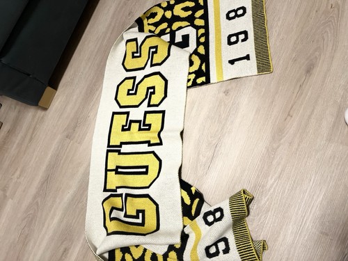 Guess schal schwarz - guess, gelb