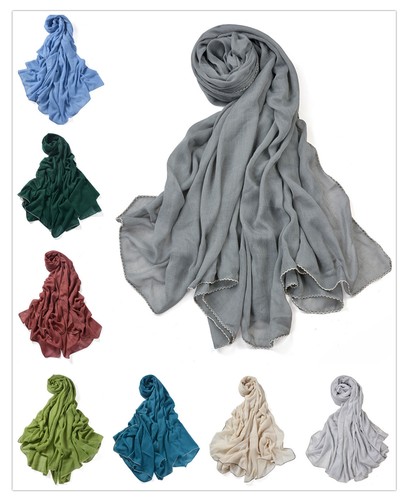 Xxl damen stola - schal, unifarbe