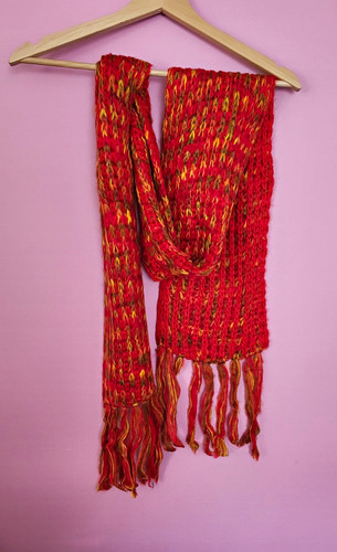 Damen strickschal rechteckig - strickschal,